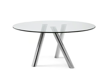 RAY - Round crystal table by Cattelan Italia - view 2